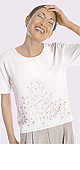 Jewel Embroidered Sweater, Haute Couture Fashion Clothing and Accessories at Alrashid Cyber Mall